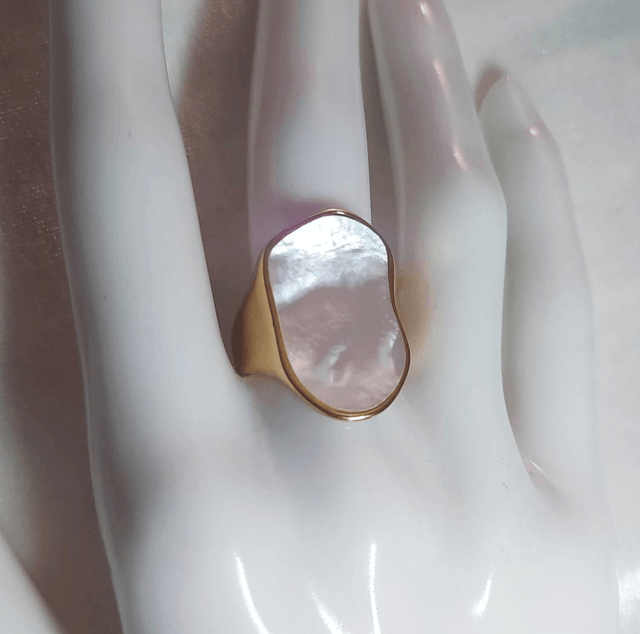 Bague Yailin blanche