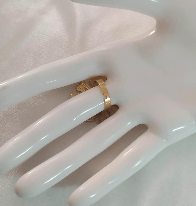 Bague feuille