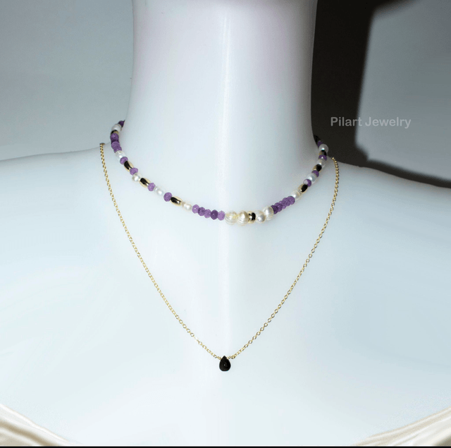 Collier Lilas