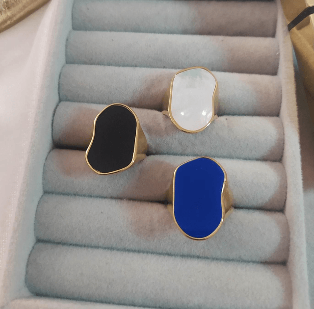 Bague Yailin blanche
