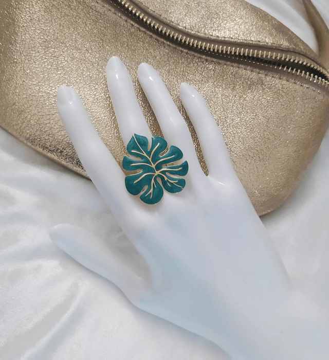Bague feuille