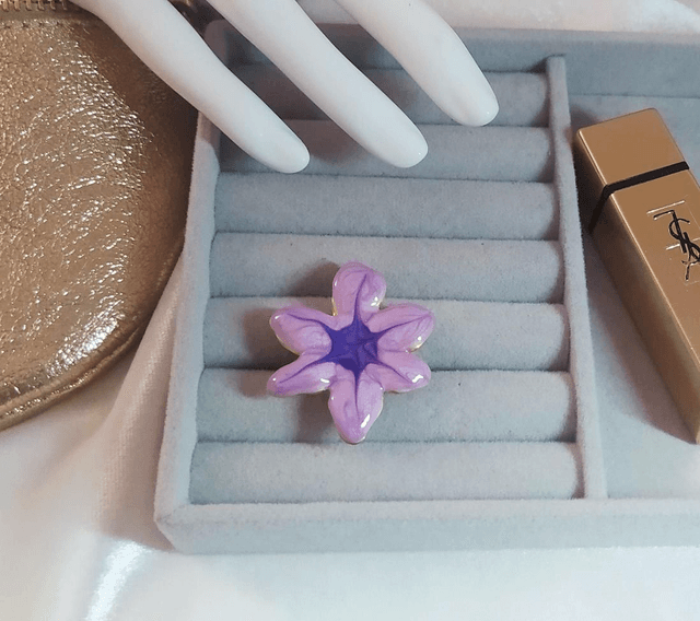 Bague Flower (Lilas)