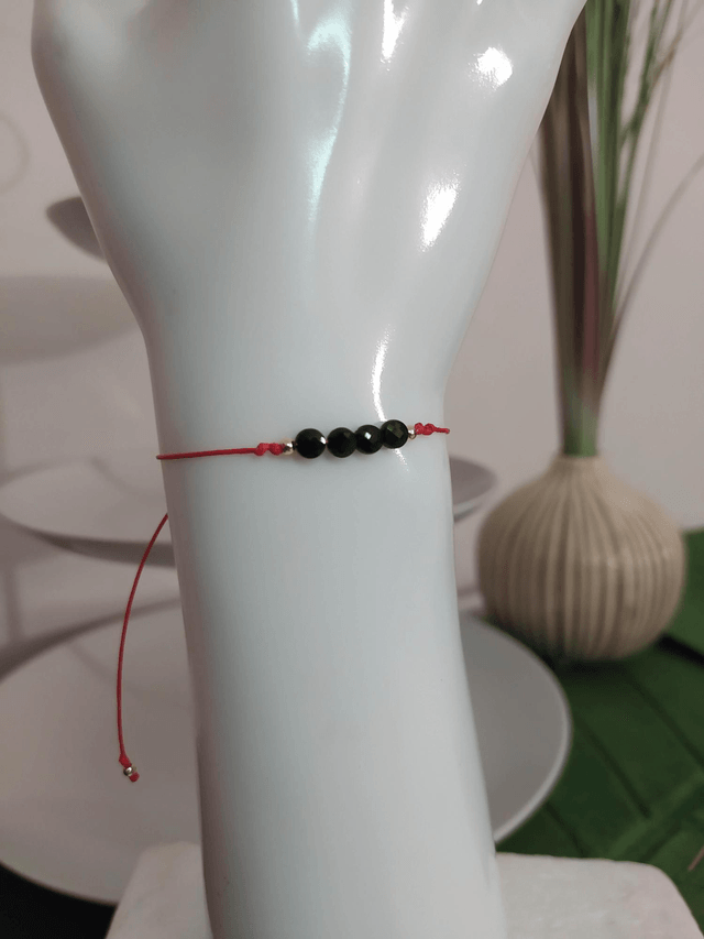 Bracelet Sandy Onyx noir