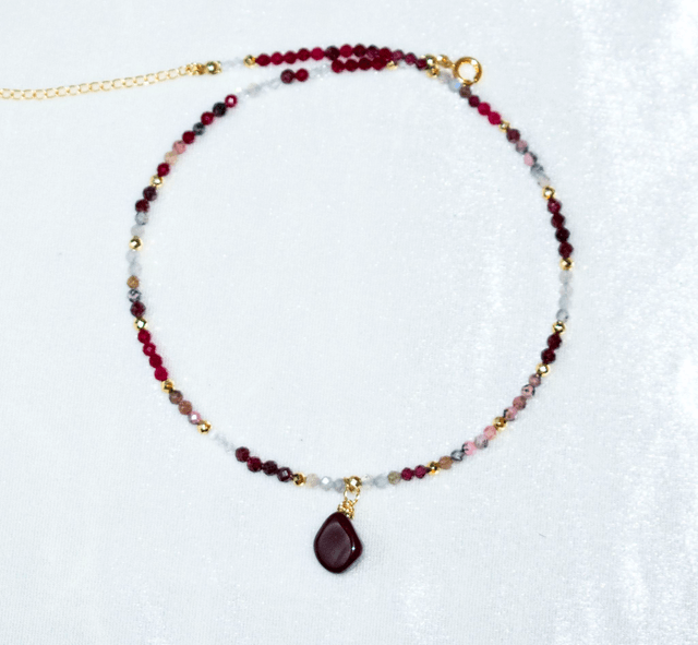 Collier chocolat