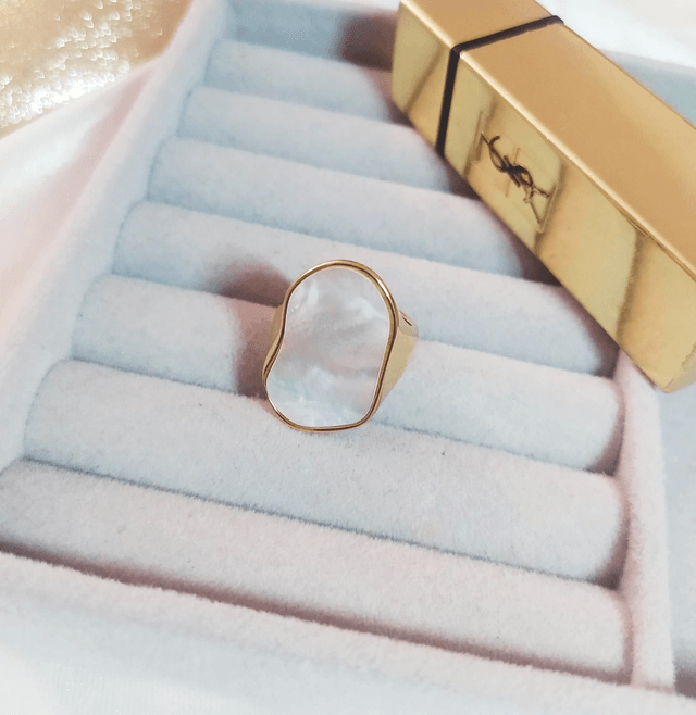 Bague Yailin blanche
