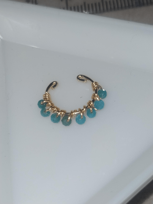 Cuff Apatit blue