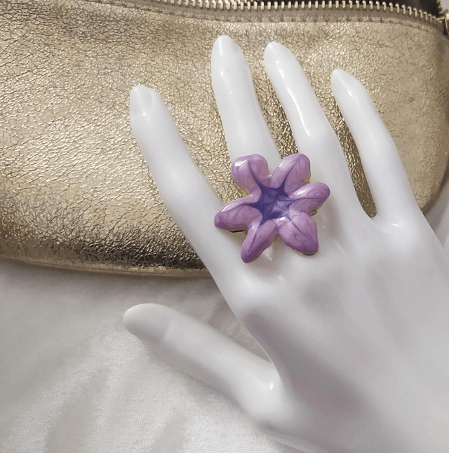 Bague Flower (Lilas)