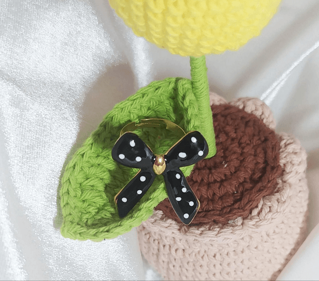 Bague Lacet (black)