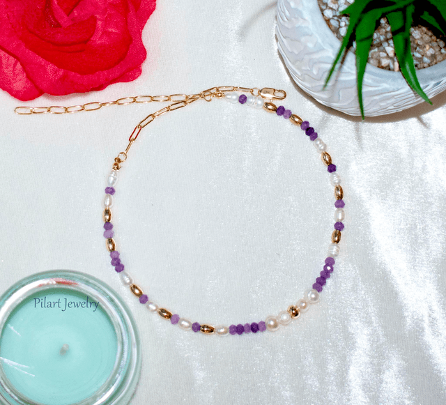 Collier Lilas