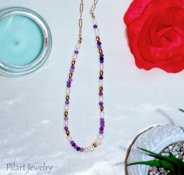 Collier Lilas