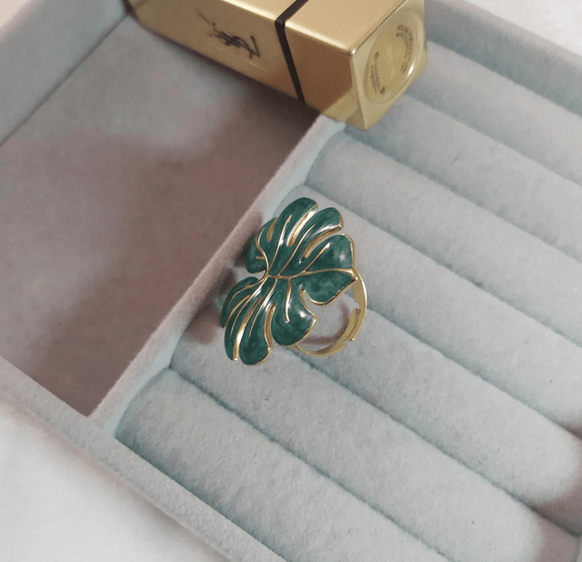 Bague feuille