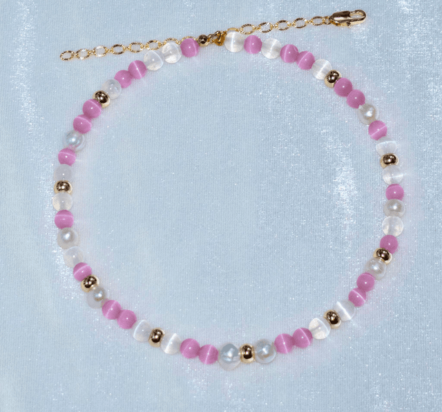 Collier roses
