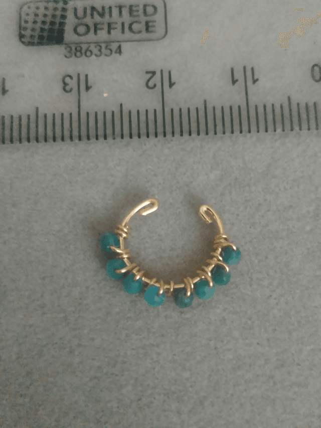 Cuff Apatit blue